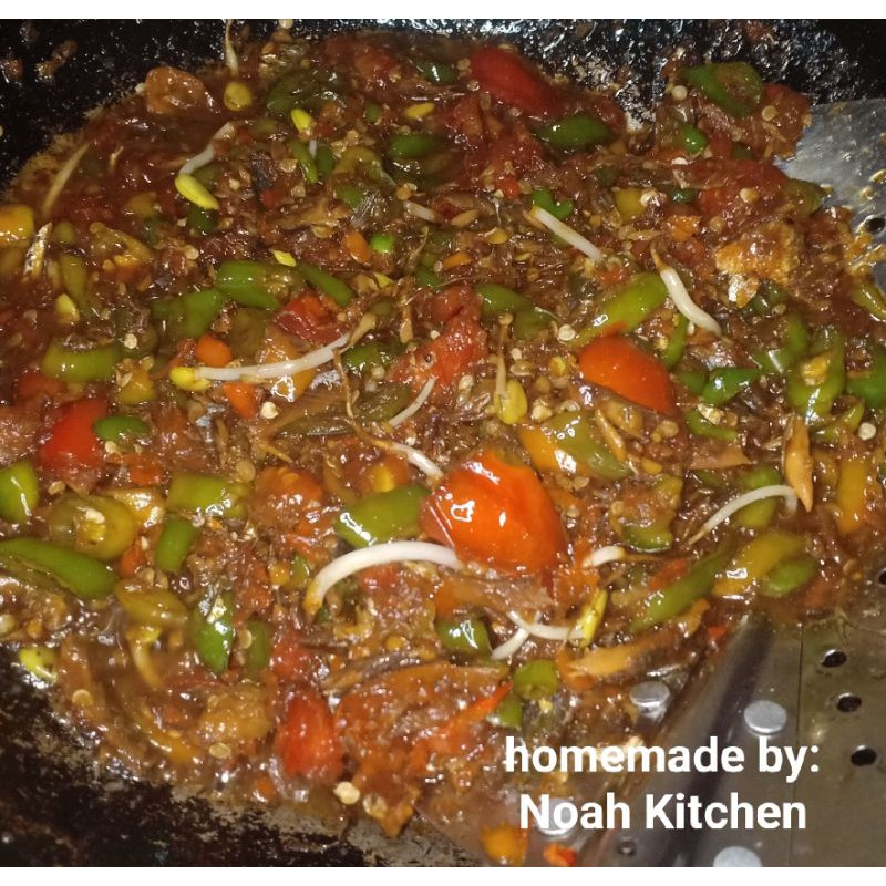 

Sambal goreng oseng klotok super pedas