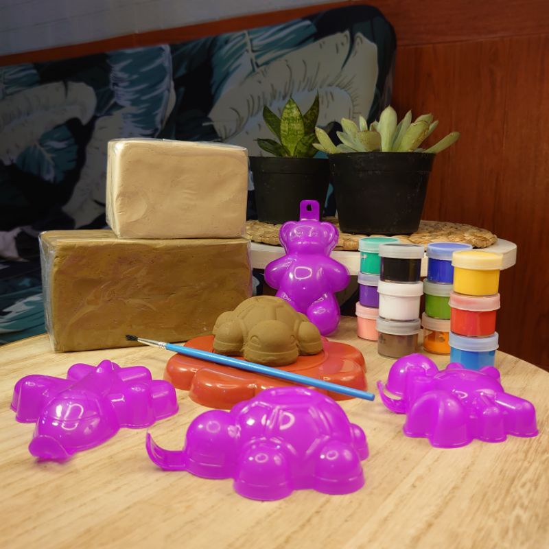 TANAH LIAT PAKET PRAKARYA NATURAL CLAY TANAH LIAT TANAH LIAT