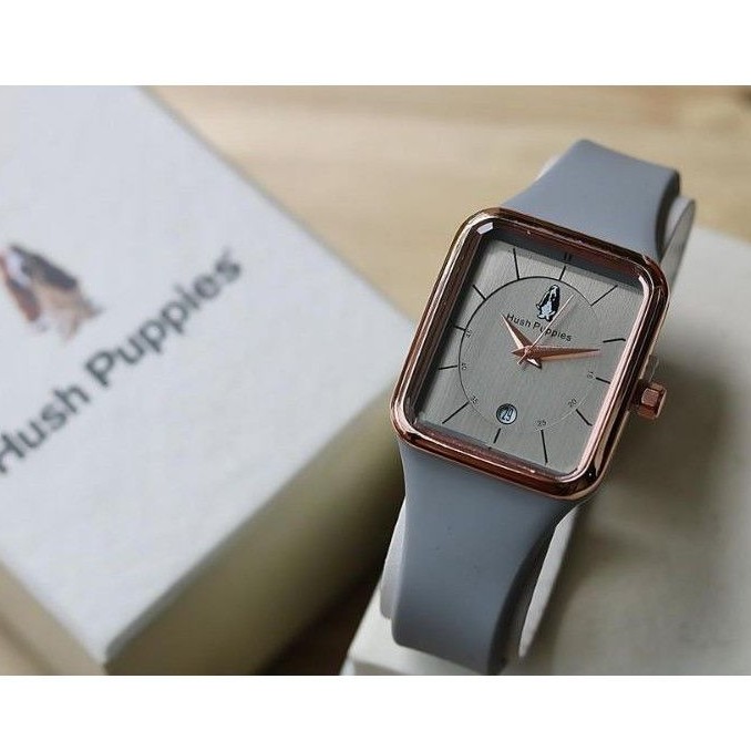 [COD] Jam Tangan Wanita HUSH PUPPIES KOTAK 9038 New Free Box Hush Puppies