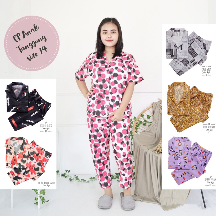 IZANY Piyama Anak / CP Anak Umur 9 - 10 thn Banyak Motif