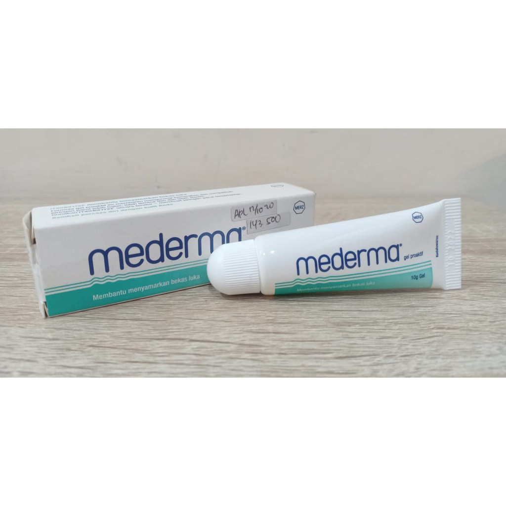 MEDERMA GEL 10 G ADVANCED - FORMULA BARU YANG LEBIH MANTAP PUDARKAN BEKAS LUKA