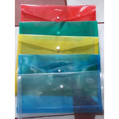 

(1PCS/1BIJI) Map Kancing Polos Folio transparan