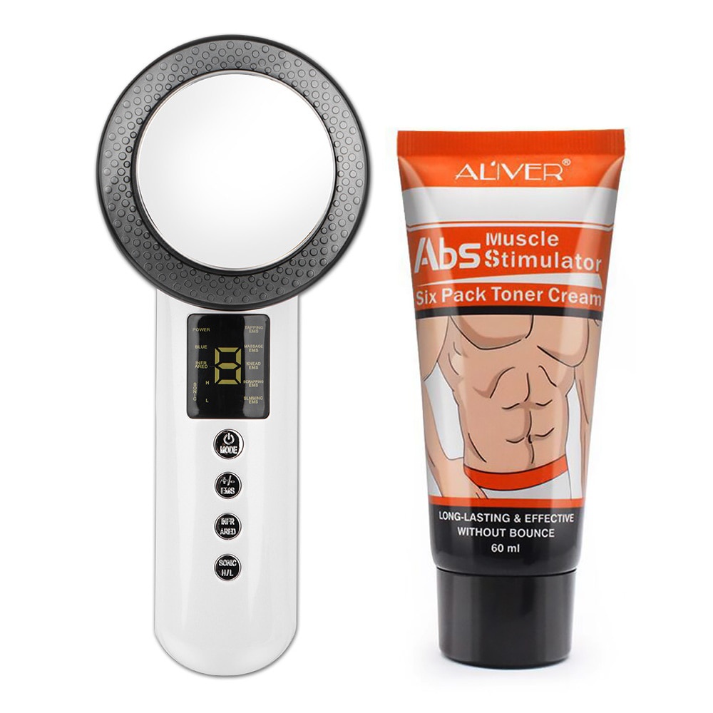 PREORDER Ultrasonic Cavitation Slimming Machine LCD Body Massager Fat Burner Galvanic
