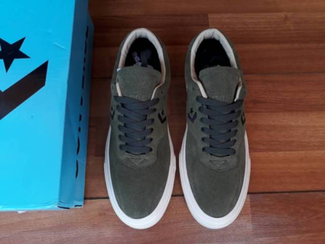 CONVERSE LOW L.LOPEZ ARMY PREMIUM BNIB MADE IN VIETNAM SIZE 40/41/42/43/44