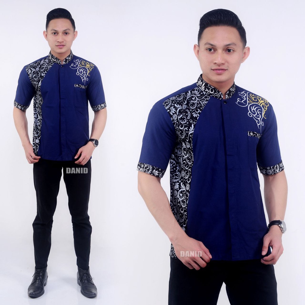 Baju Koko Kurta Dewasa Lengan 3/4 Dan Lengan Pendek Material Catton Adem Serap Keringat