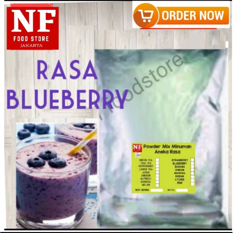 

BUBUK MINUMAN RASA BUAH BLUEBERRY