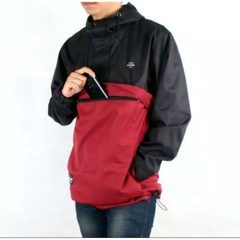 Jaket Kantong Depan Doraemon