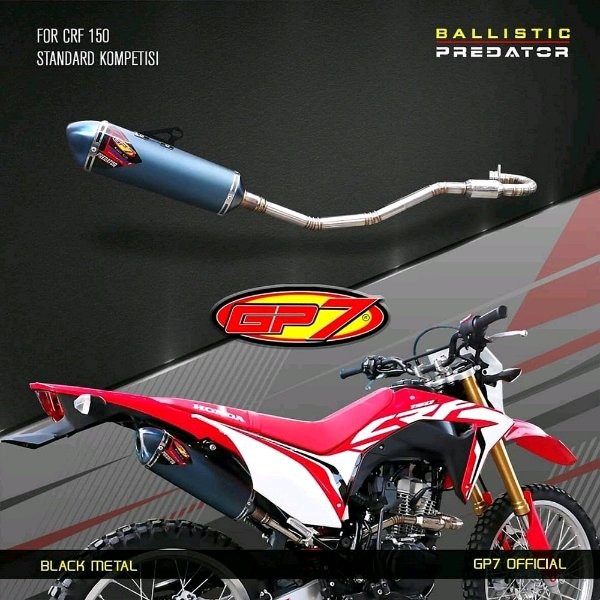 TERLARISS    kenalpot GP 7 CRF 150 original gp7    Termurah
