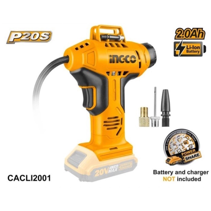 Mini Compressor Pompa Auto Ban Mobil INGCO CACLI2001