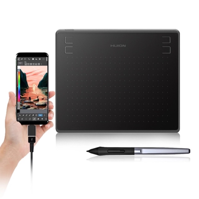 HUION HS64 Graphic Drawing Tablet Phone Android (Alt H420 H430P HS610