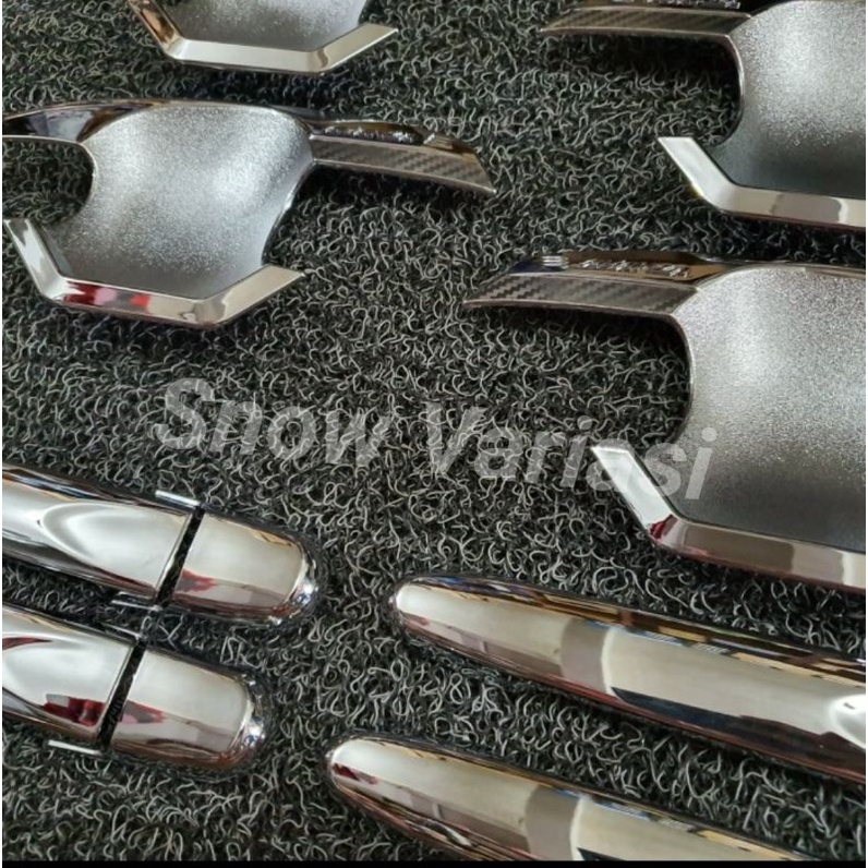 Paket Mangkok Outer + Door Handle All New Avanza 2012 Chrome elegant