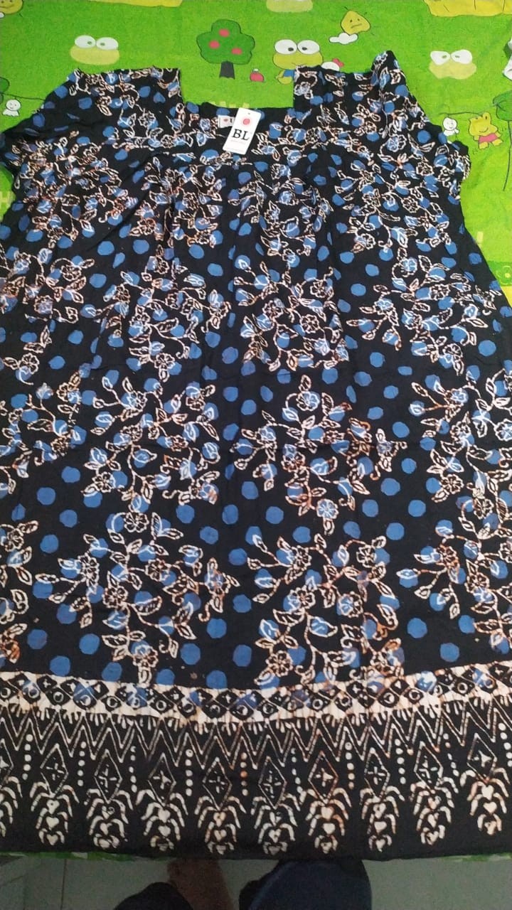 Daster Sikak  Jumbo  Bl ( Batik Solo)