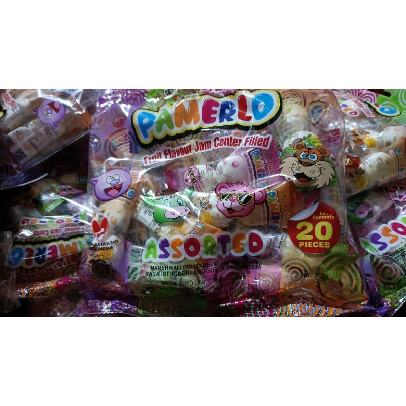 

Ready Stok marsmellow Enak Murah Isi 20 pax
