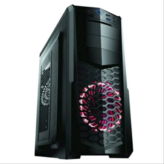 Pc Gaming editing  core i5 VGA 4 GB RAM 8 GB Led 19 key mouse siap pakai