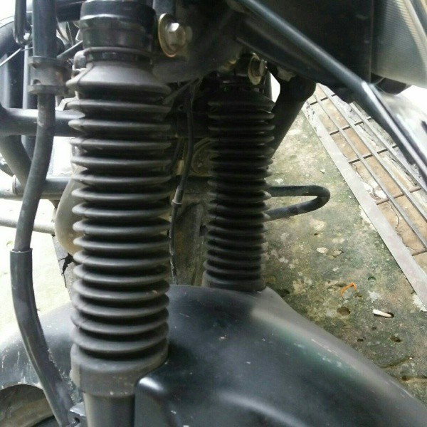 Karet Pelindung Cover Shock Breaker SokBreker Depan Karet Tabung Shock Depan Motor Trail Cross Ori