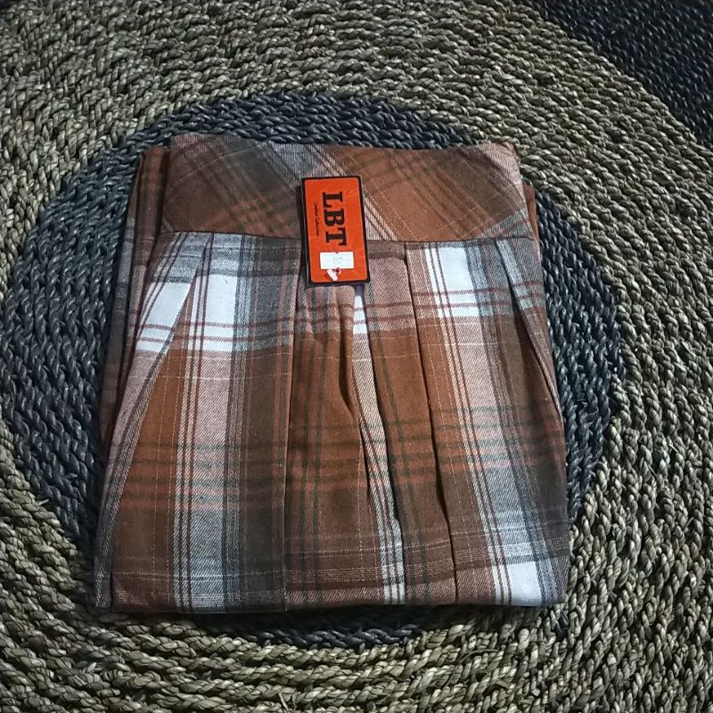ROK FLANEL IMPORT PANJANG/ROK KOTAK FLANEL PANJANG/ROK FLANEL IMPORT MURAH/ROK SEMIWOL-Pict 21
