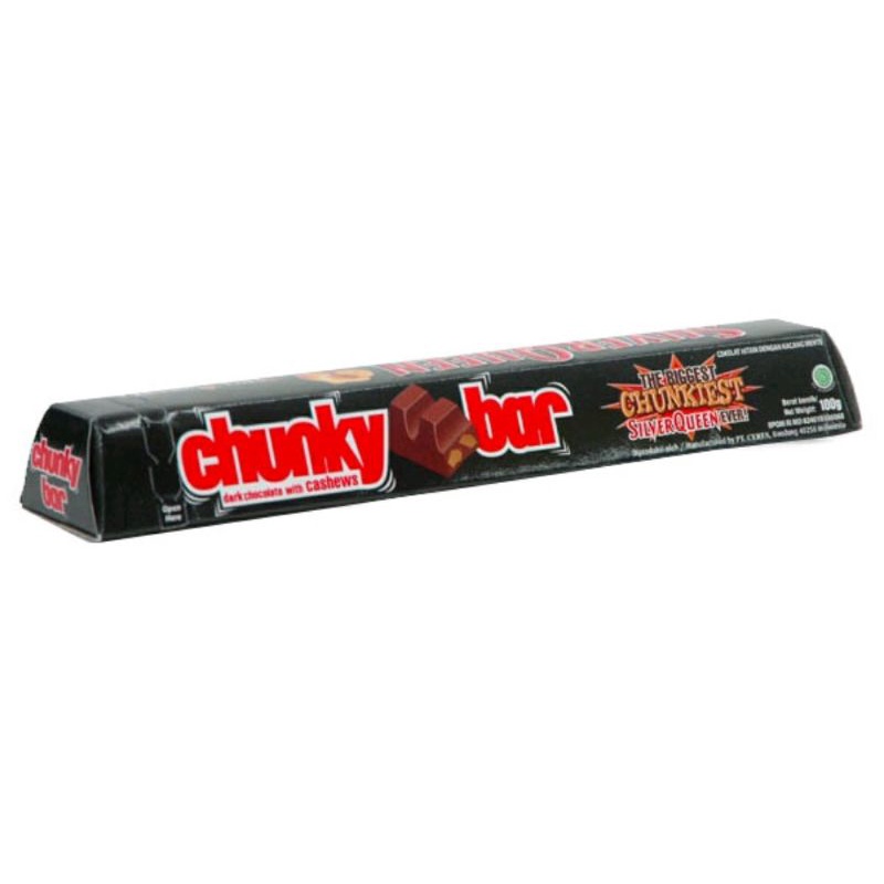 

Silver Queen Chunky Bar Dark The Biggest Chunkiest 100 gr