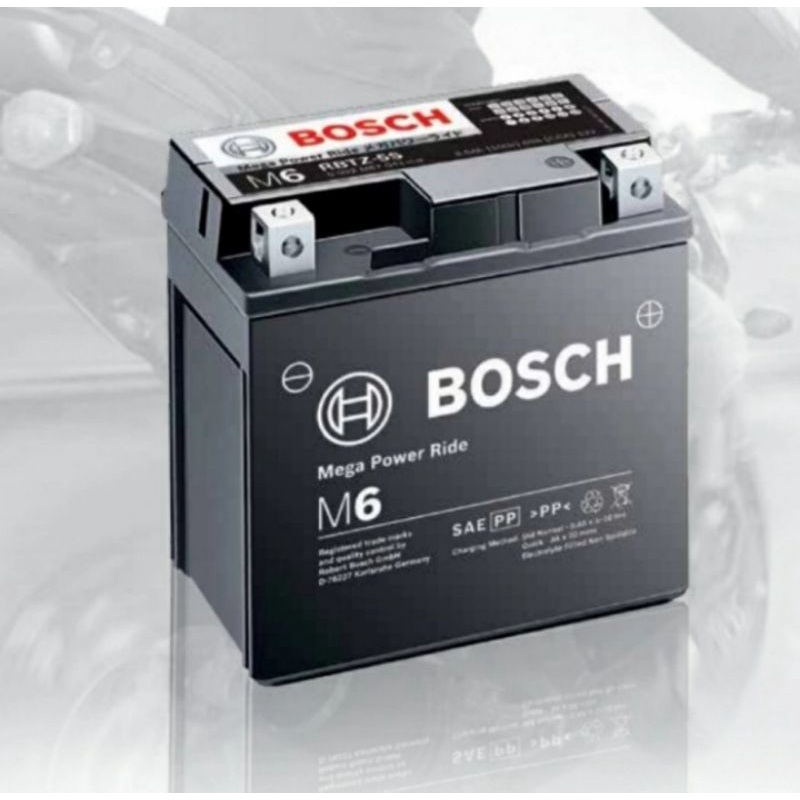 Jual Aki Motor Bosch RBTZ-6V | Shopee Indonesia