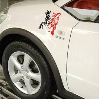  Stiker  Mobil  Styling kartun  Naruto reflektif mobil  stiker  