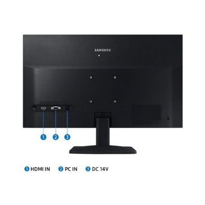 MONITOR SAMSUNG S22A33 LED MONITOR SAMSUNG 22 INCH, VGA DAN HDMI PORT, RESMI