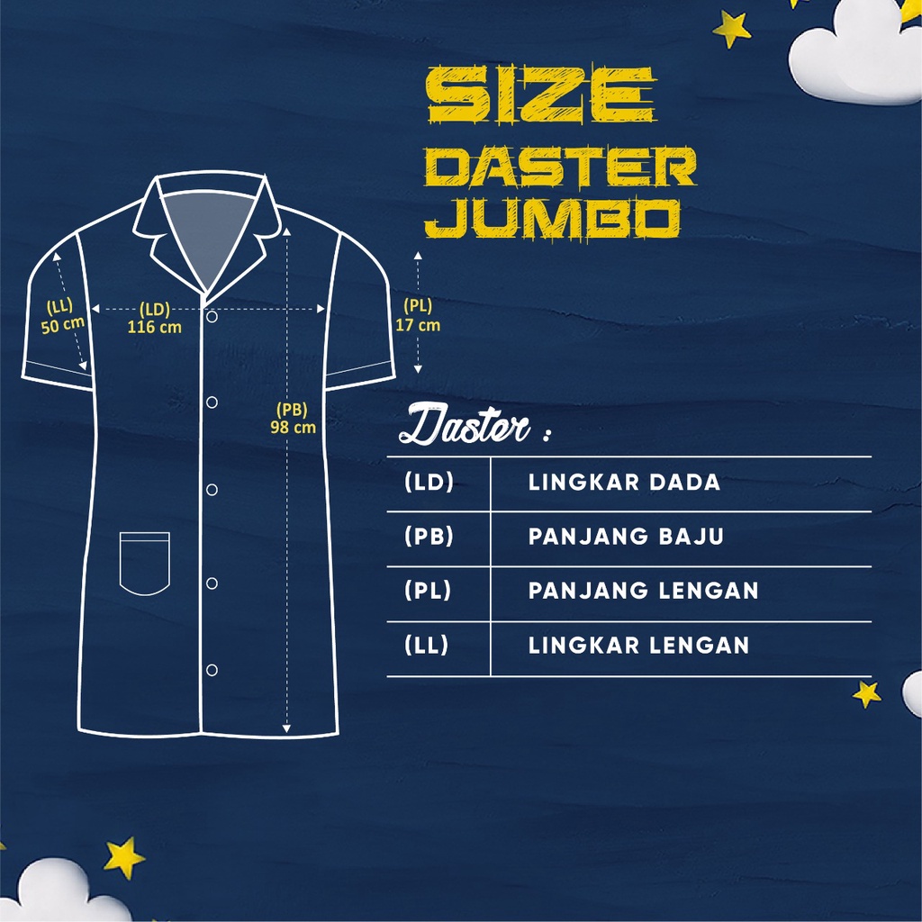 Monalisa Daster Jumbo ( Dewasa Size XXL ) Motif Karakter - Part 2