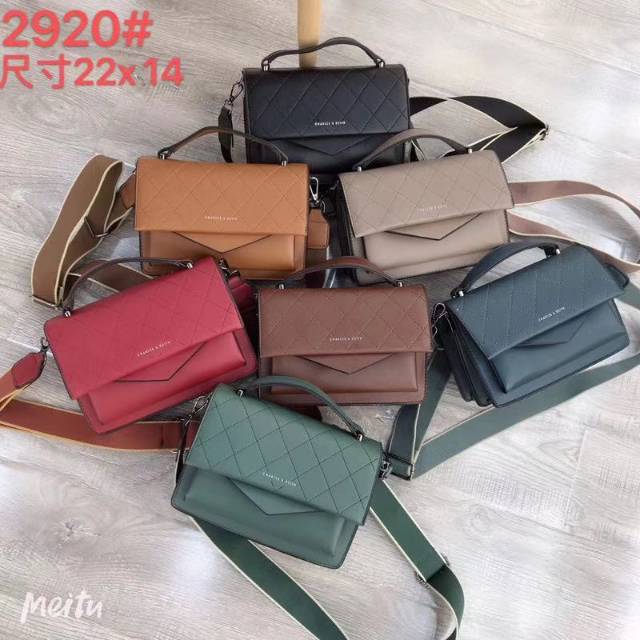 Tas charles & keith import