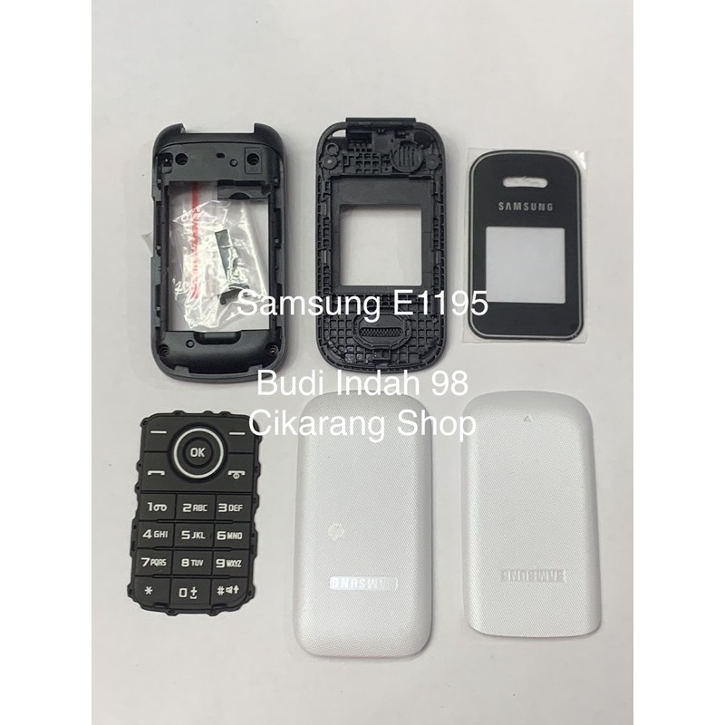 CASING FULLSET SAMSUNG E1195 ORIGINAL