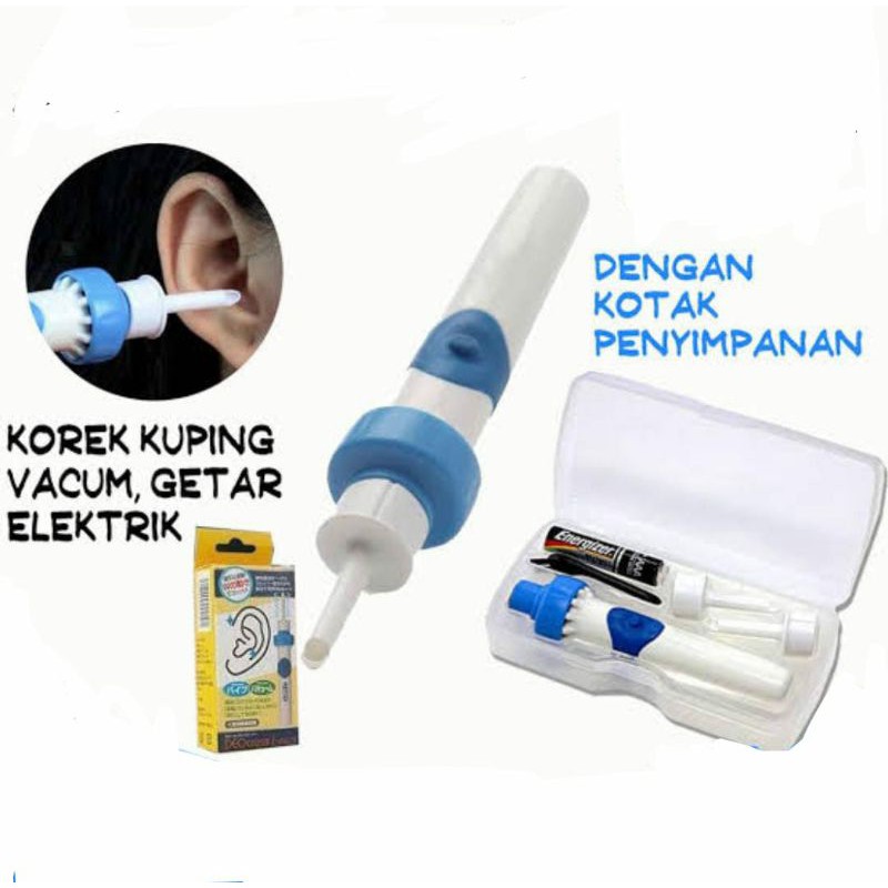 Vacum Telinga | korek Telinga Elektrik