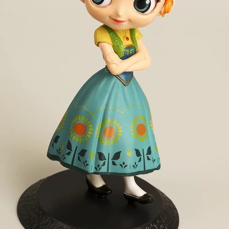 q posket princes figure toys elsa anna disney princess