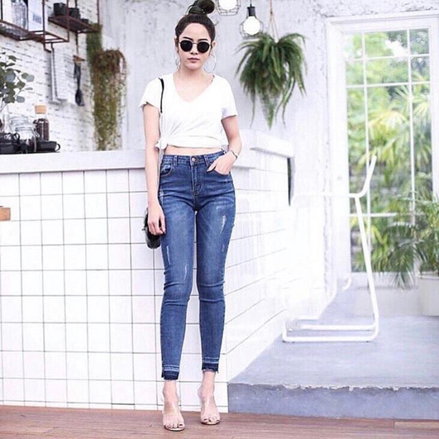 Celana / jeans / skinny mango 624