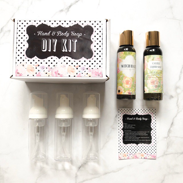 DIY kit hand & body soap
