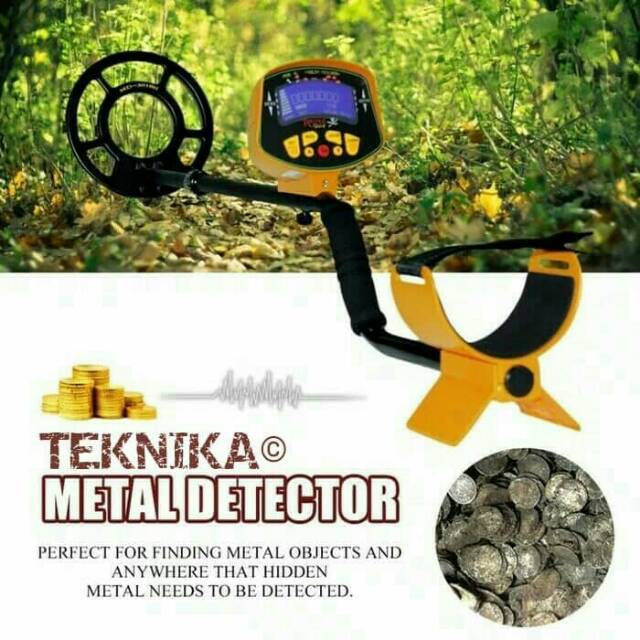 Detektor Emas Logam Metal Gold Digital Detector dalam tanah