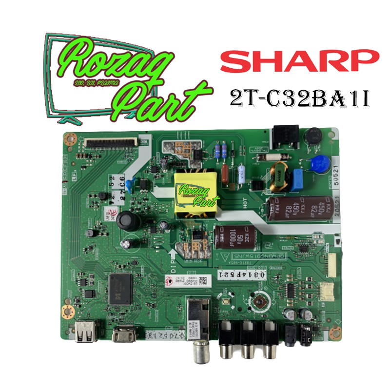 Mesin Mainboard Empeg Modul TV Sharp Type 2T C32BA1I 2T C32 BA1I