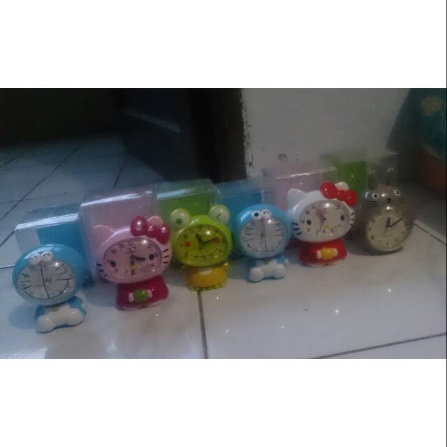 Jam alarm beker karakter