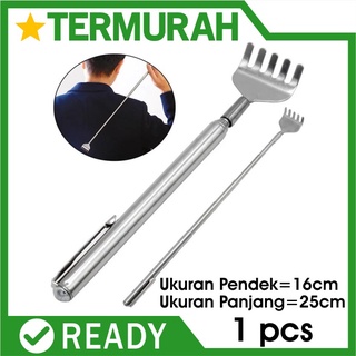 Image of ALAT GARUK PUNGGUNG GATAL GARUKAN PENGGARUK stainless tongkat panjang