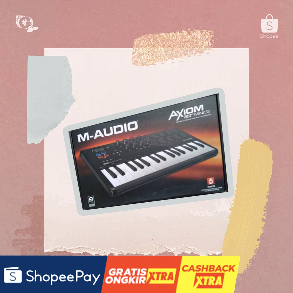 Midi controller keyboard m audio