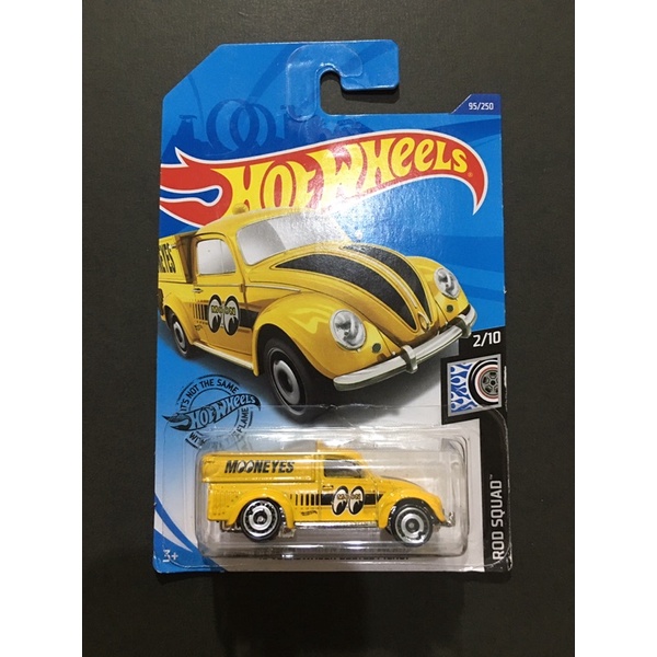 Hot Wheels VW Volkswagen Beetle Pickup Mooneyes Kuning