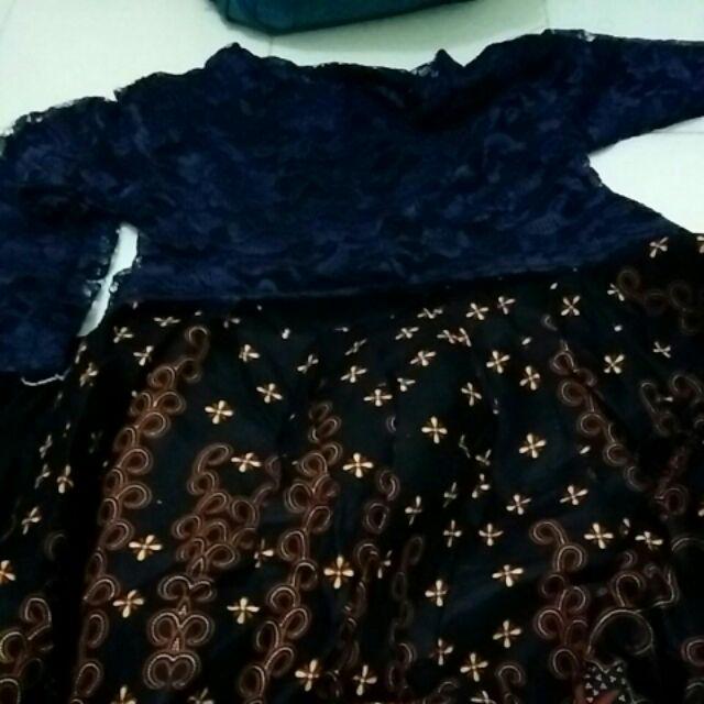 Pusat Kulakan Batik Gamis Karonsih Set