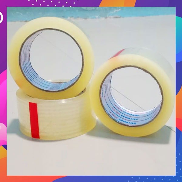 

Lakban Bening 90 yard 2 inchi 45 micron super bening tebal