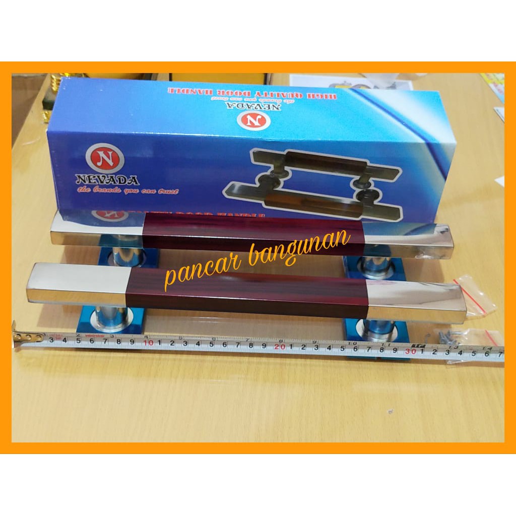 TARIKAN PINTU RUMAH NEVADA 35 CM - HANDLE PINTU RUMAH NEVADA 35 CM STAINLESS - GAGANG PINTU RUMAH