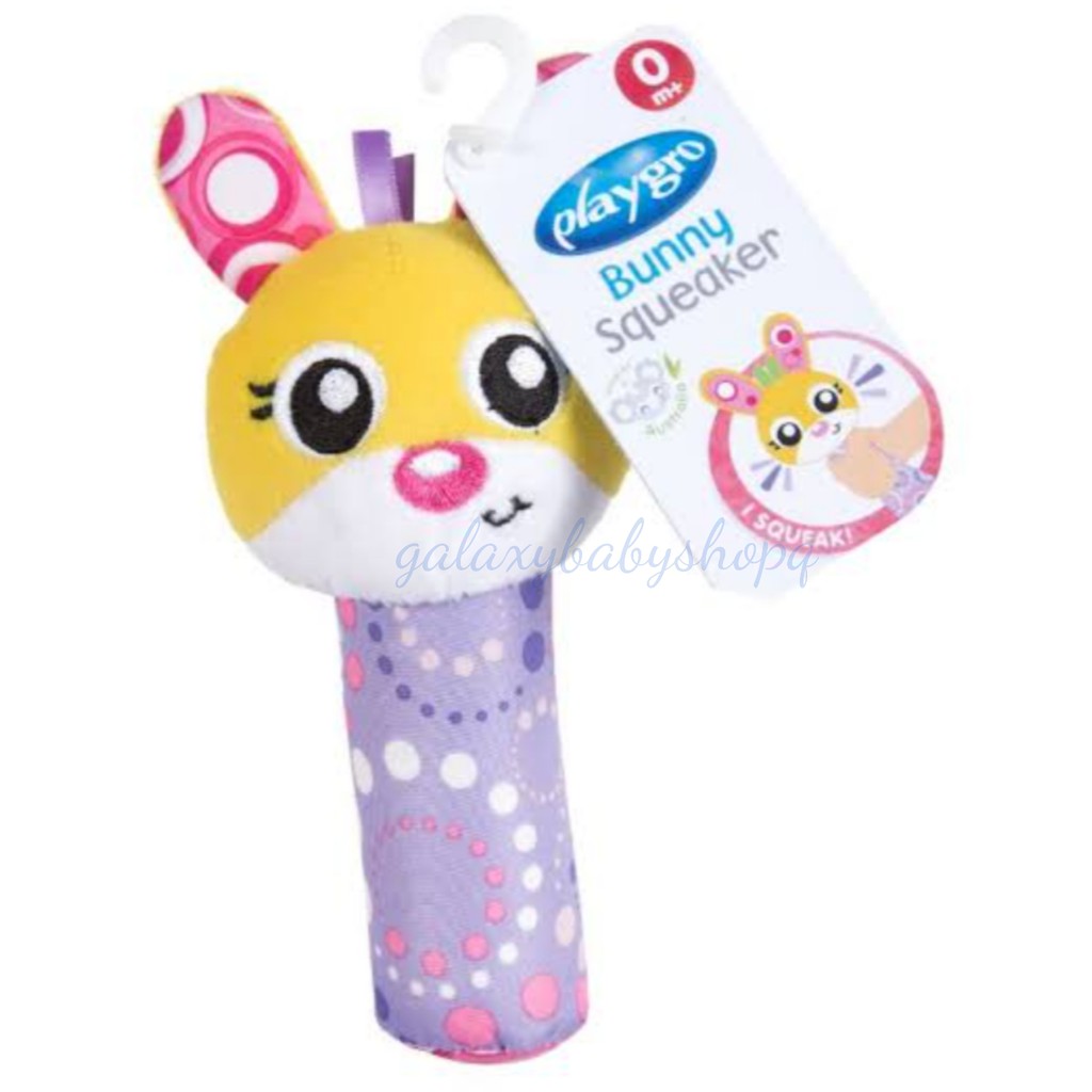 Playgro bunny/panda squeeker