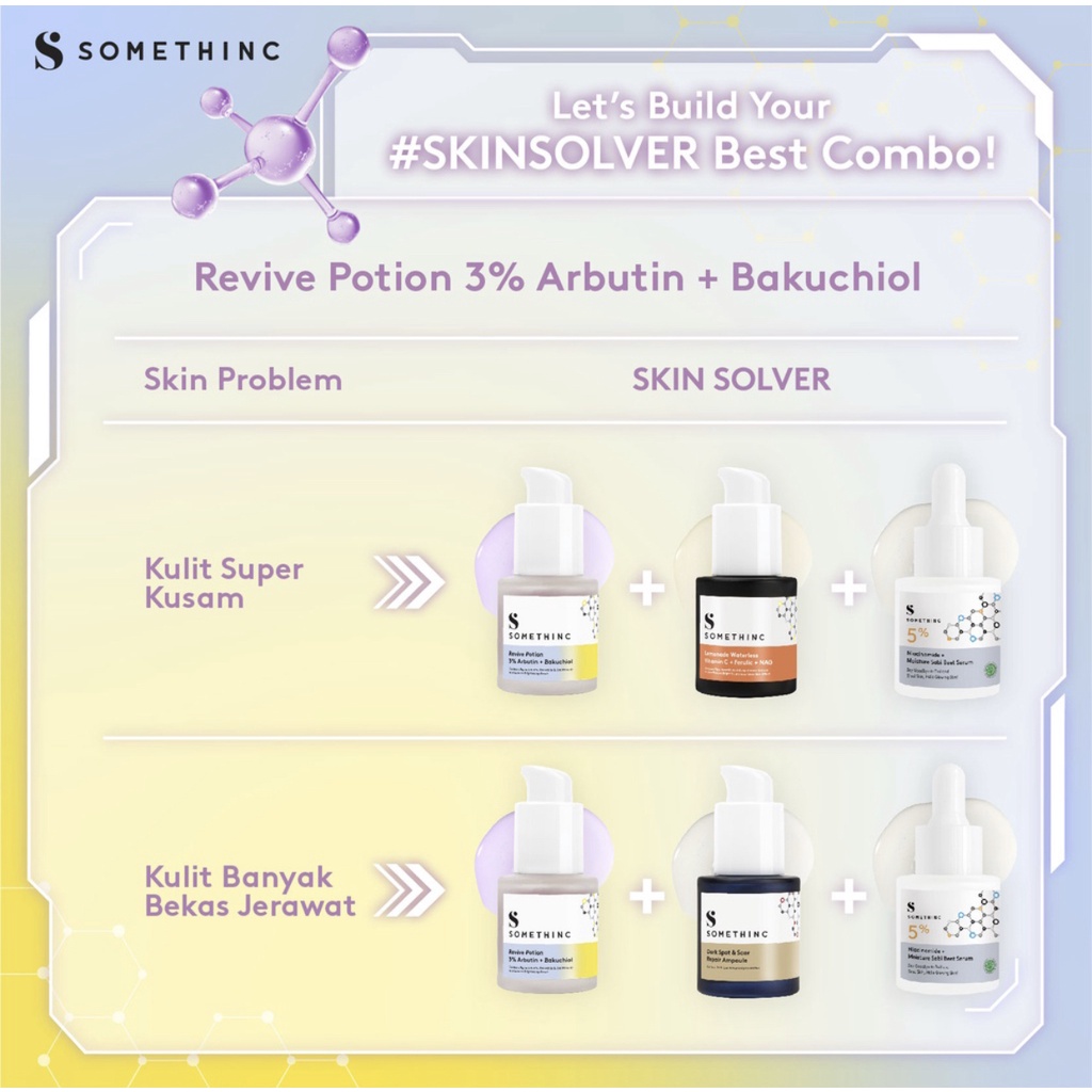 SOMETHINC Revive Potion 3% Arbutin + Bakuchiol Serum 20ml