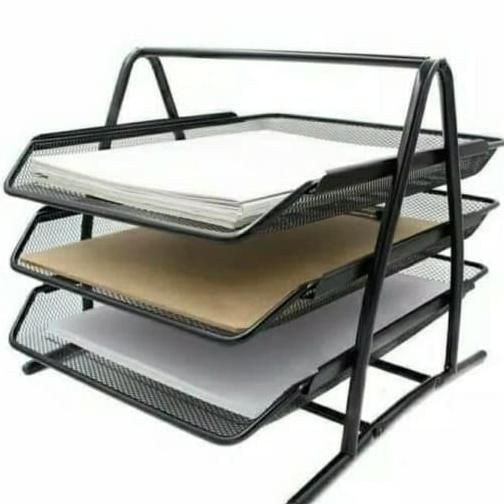 

Office & Stationery | Document Organizer | Rak Kertas 3 Susun / Documenttray | Best Seller