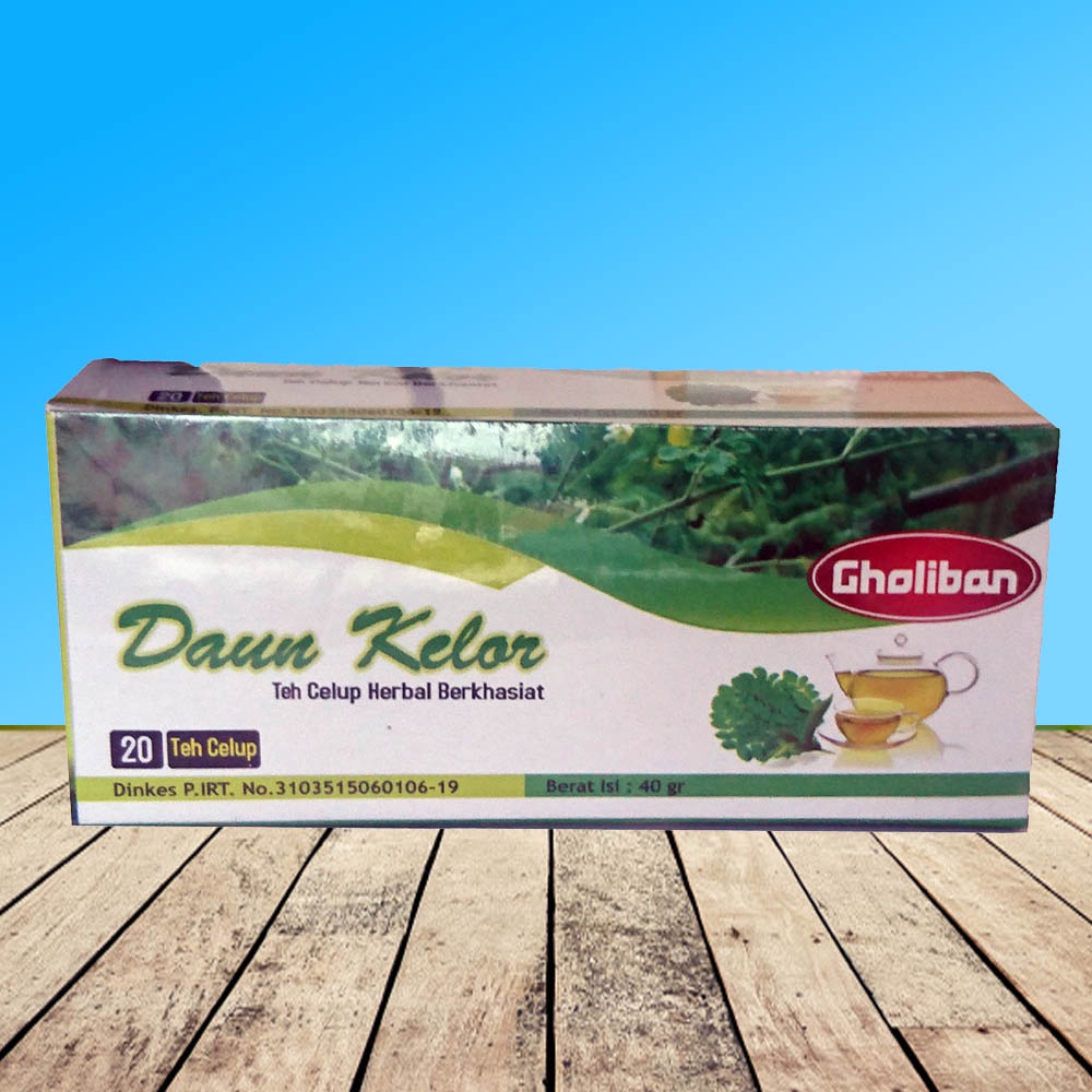 

Teh Celup Daun Kelor Gholiban isi 20