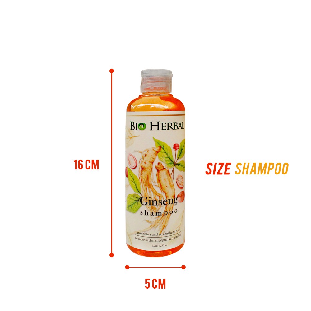 BIO HERBAL SHAMPOO shampo sampo ginseng pemanjang penumbuh perawatan rambut anti ketombe dan rontok dan ketombe penumbuh rambut hair fall loss dandruff lepek shampoo dengan cepat dan ampuh murah hair tonic &amp; kecantikan