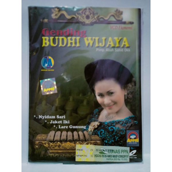 VCD original Gending Budhi Wijaya nyidam sari