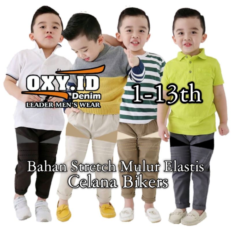 Celana Chino Anak Celana Joger Anak Celana Cargo Anak Biker Celana Anak Celana Panjang Anak 1-13th