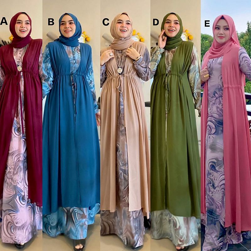 Meisya syar'i set Vol 2 by Hk / QUINSHA SYARI BY IRNA (PO 14 NOVEMBER)
