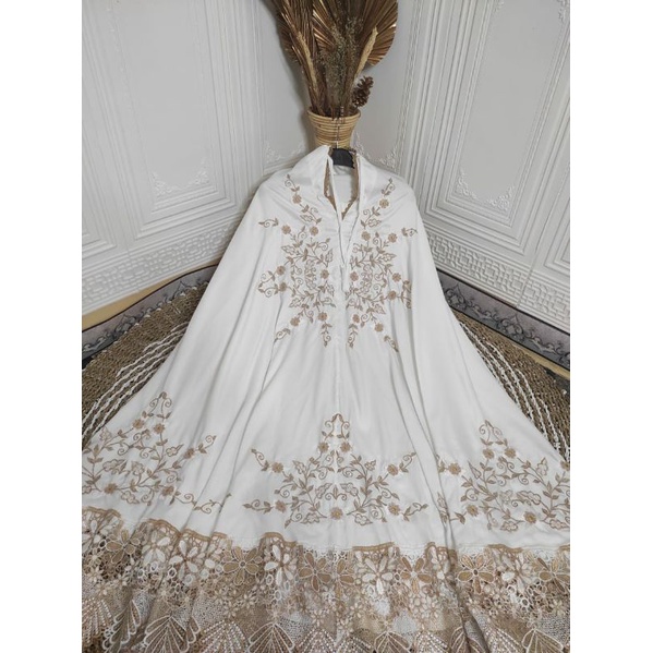 MUKENA SATIN VELVET BORDIR CANTIK NAJLA