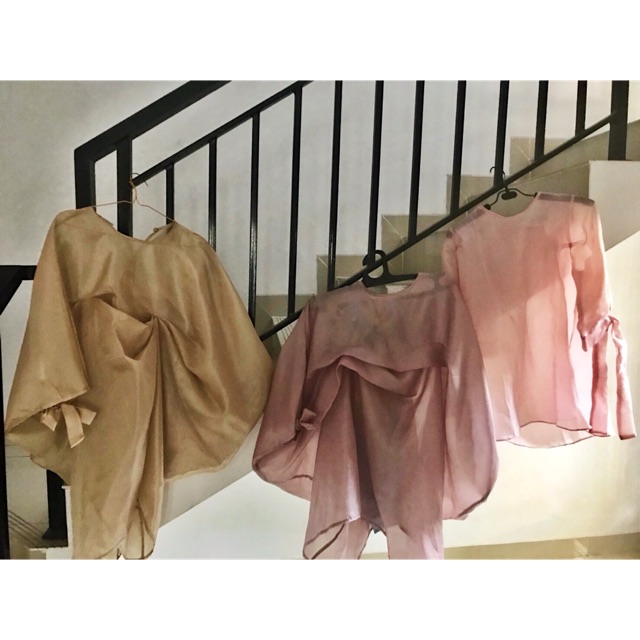 ORGANZA BLOUSE OUTFIT BAJU KONDANGAN